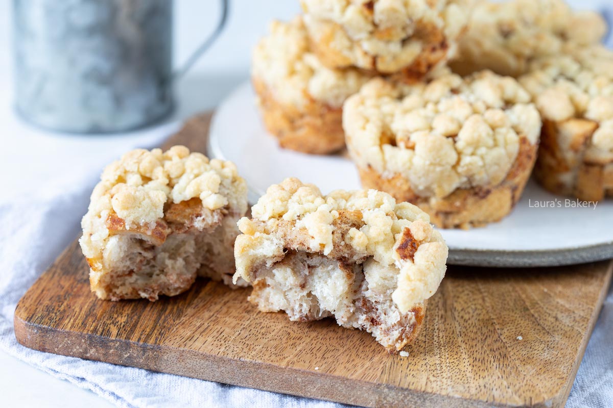 Baked French Toast Muffins-4