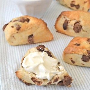 Chocolate chip scones