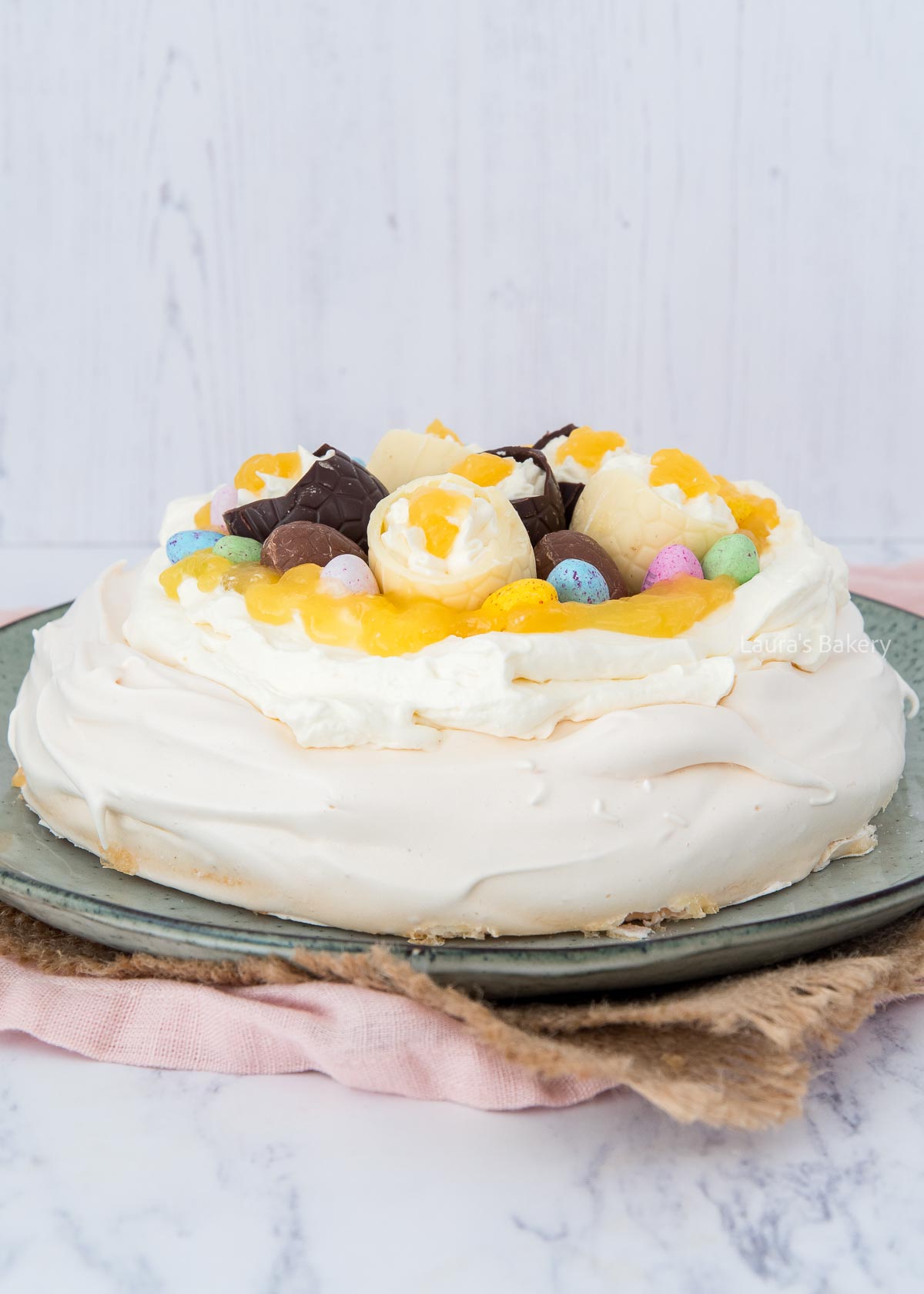 Easter pavlova