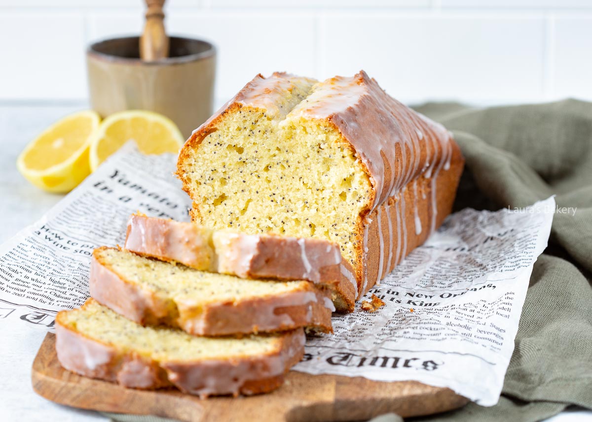 Lemon Poppy Seed Pound Cake-3