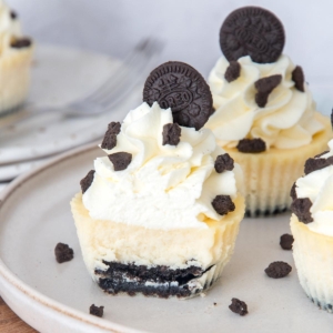 Mini oreo cheesecake
