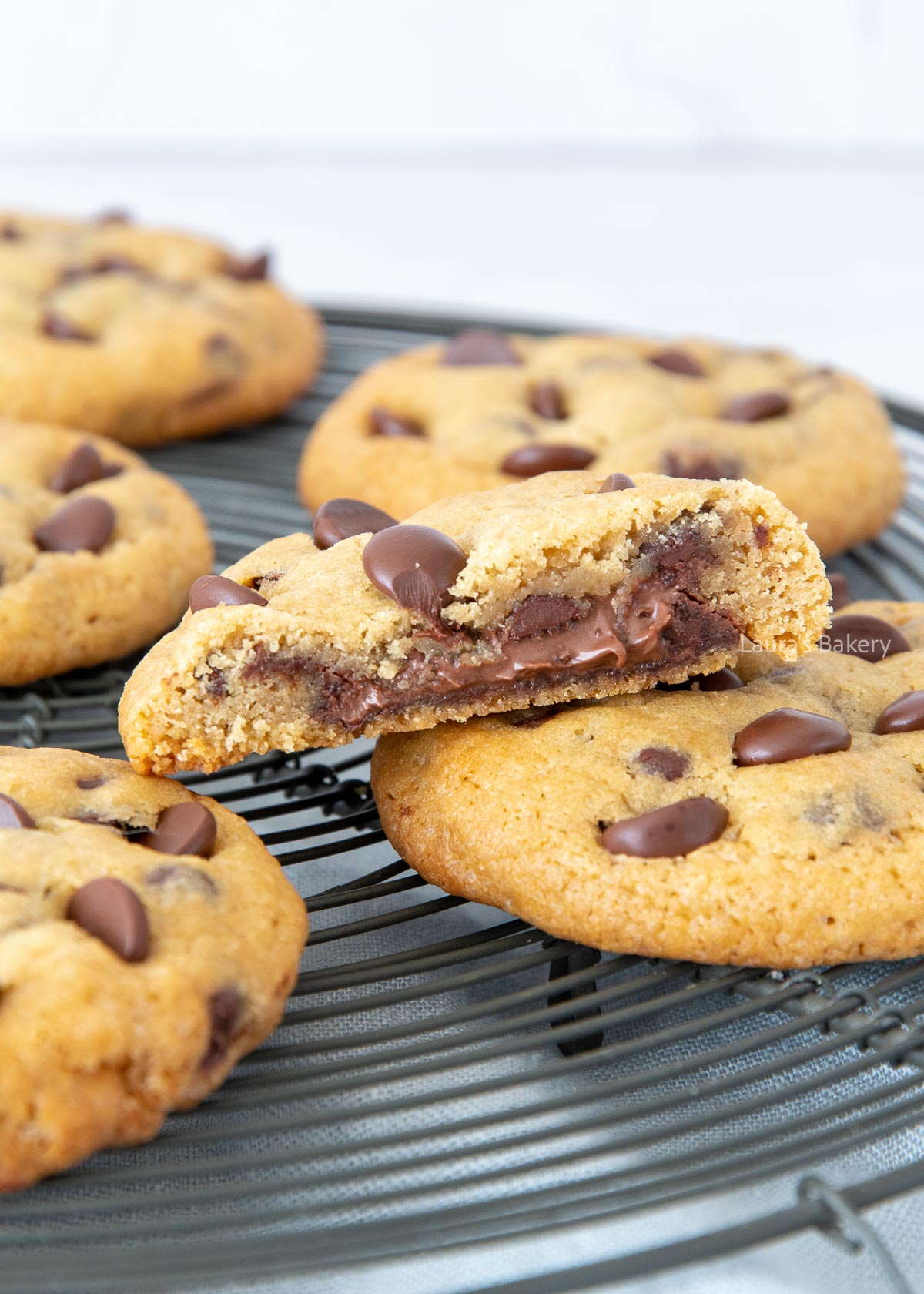 Nutella stuffed chocolate chip cookies-2
