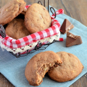 Toblerone cookies