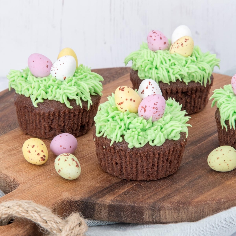 Easter Egg Cupcakes