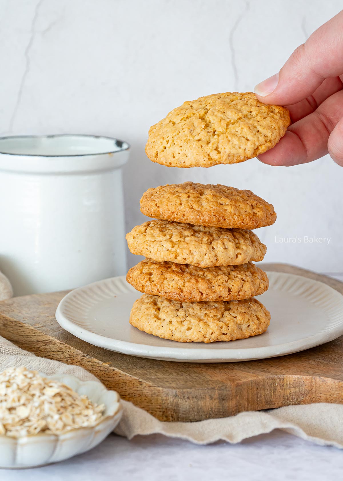 Easy oatmeal cookies-4
