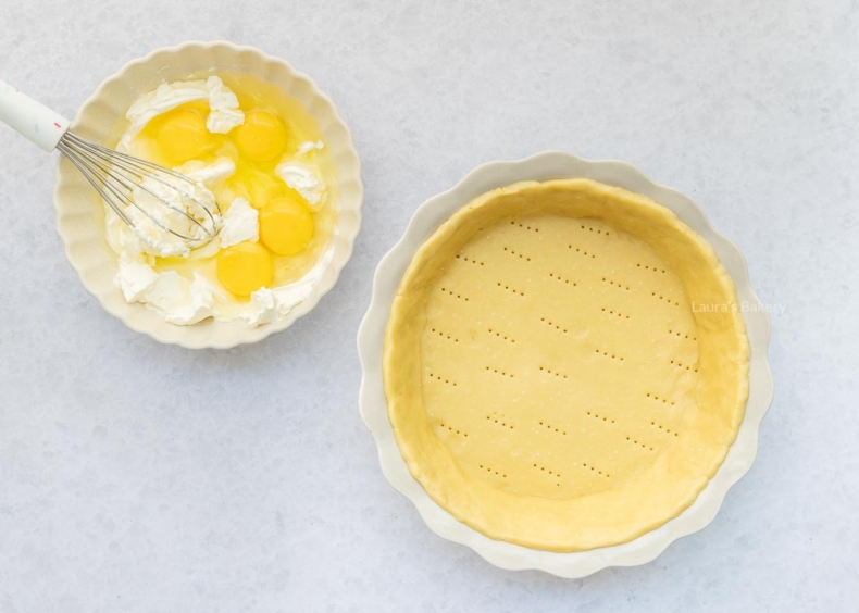 Make the crust and filling