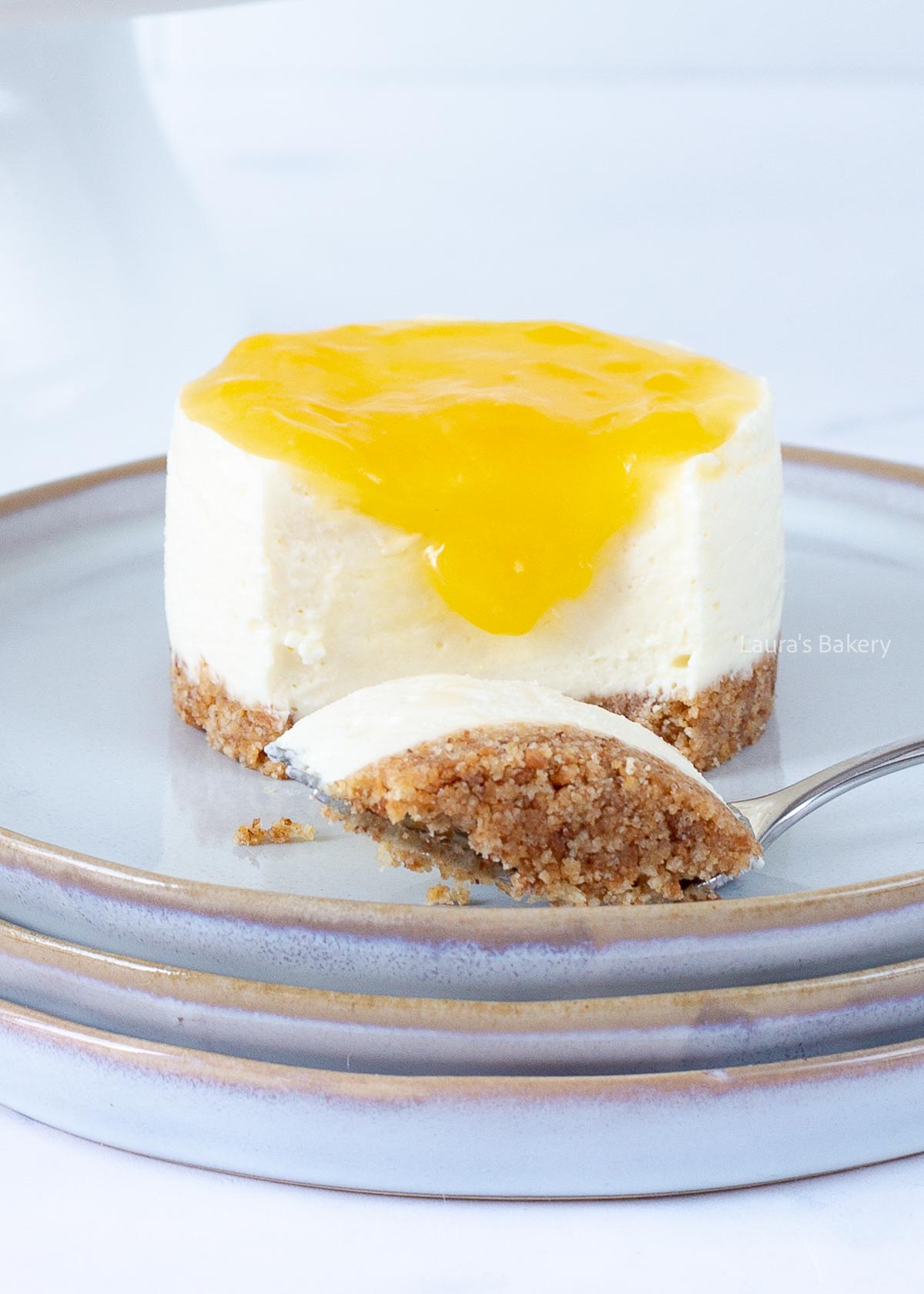 No bake mini lemon cheesecake-3