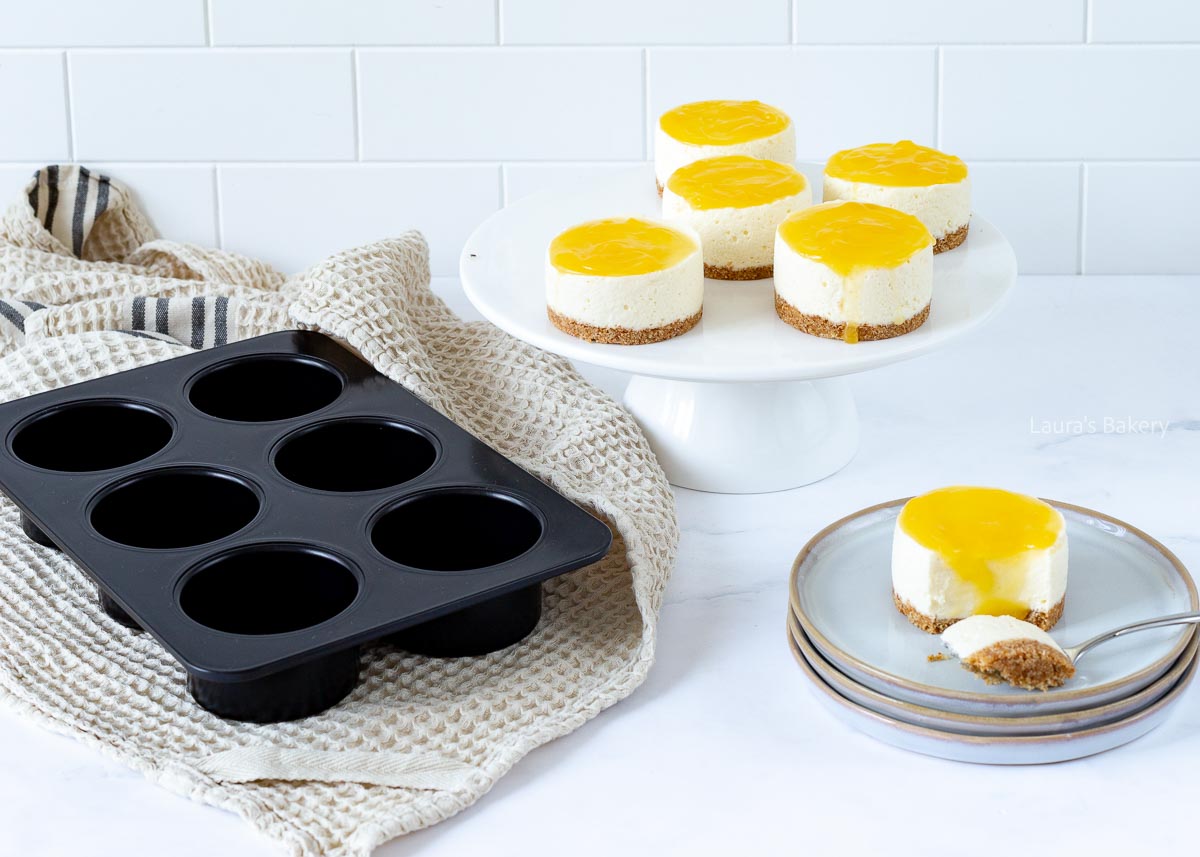 No bake mini lemon cheesecake-4