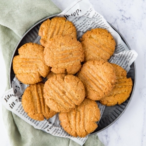Ginger lemon oatmeal cookies