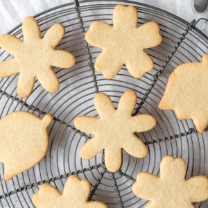 Lemon cut out sugar cookies