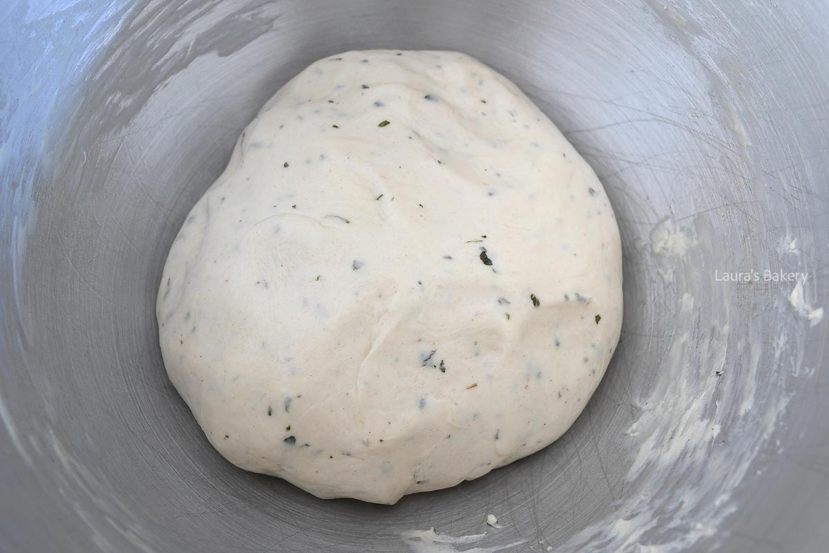 Dough for naan bread