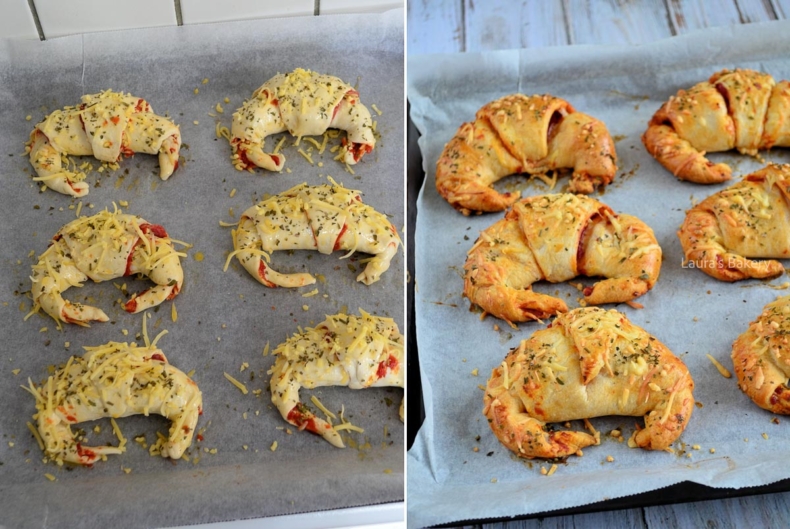 How to roll pizza crescent rolls