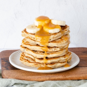 Oatmeal banana pancakes