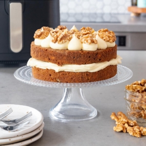 Air fryer carrot cake