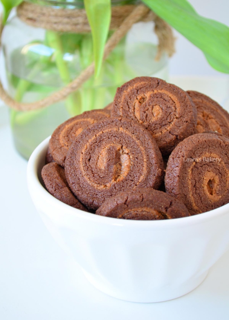 Chocolate Peanut Butter Swirl Cookies