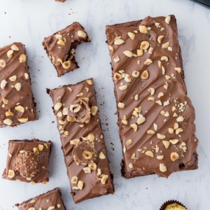 Ferrero rocher brownies