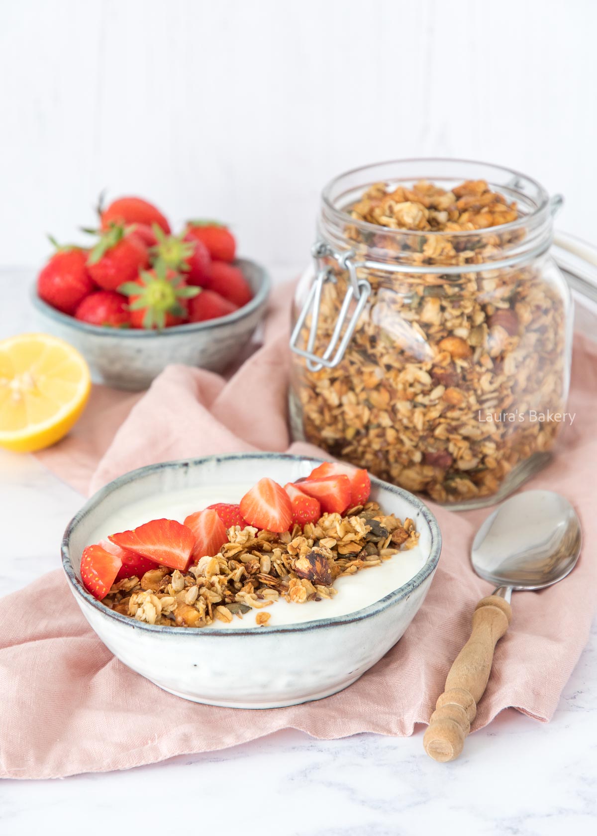 Lemon Ginger Granola