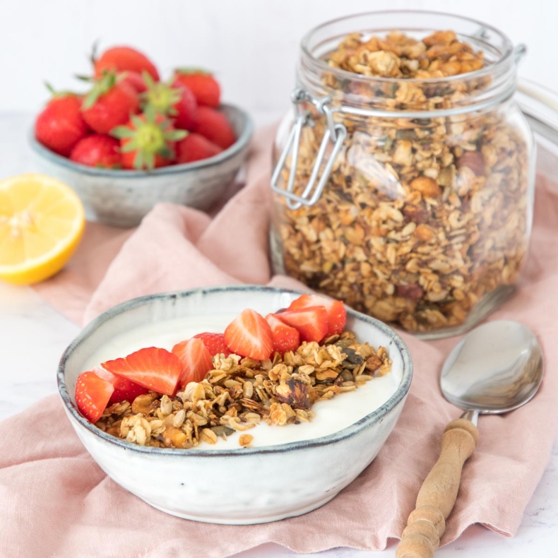 Lemon Ginger Granola