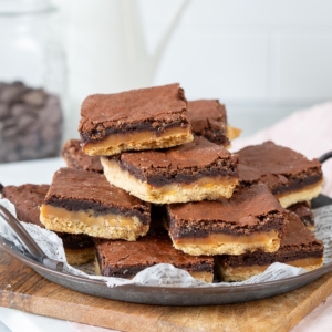 Twix brownies