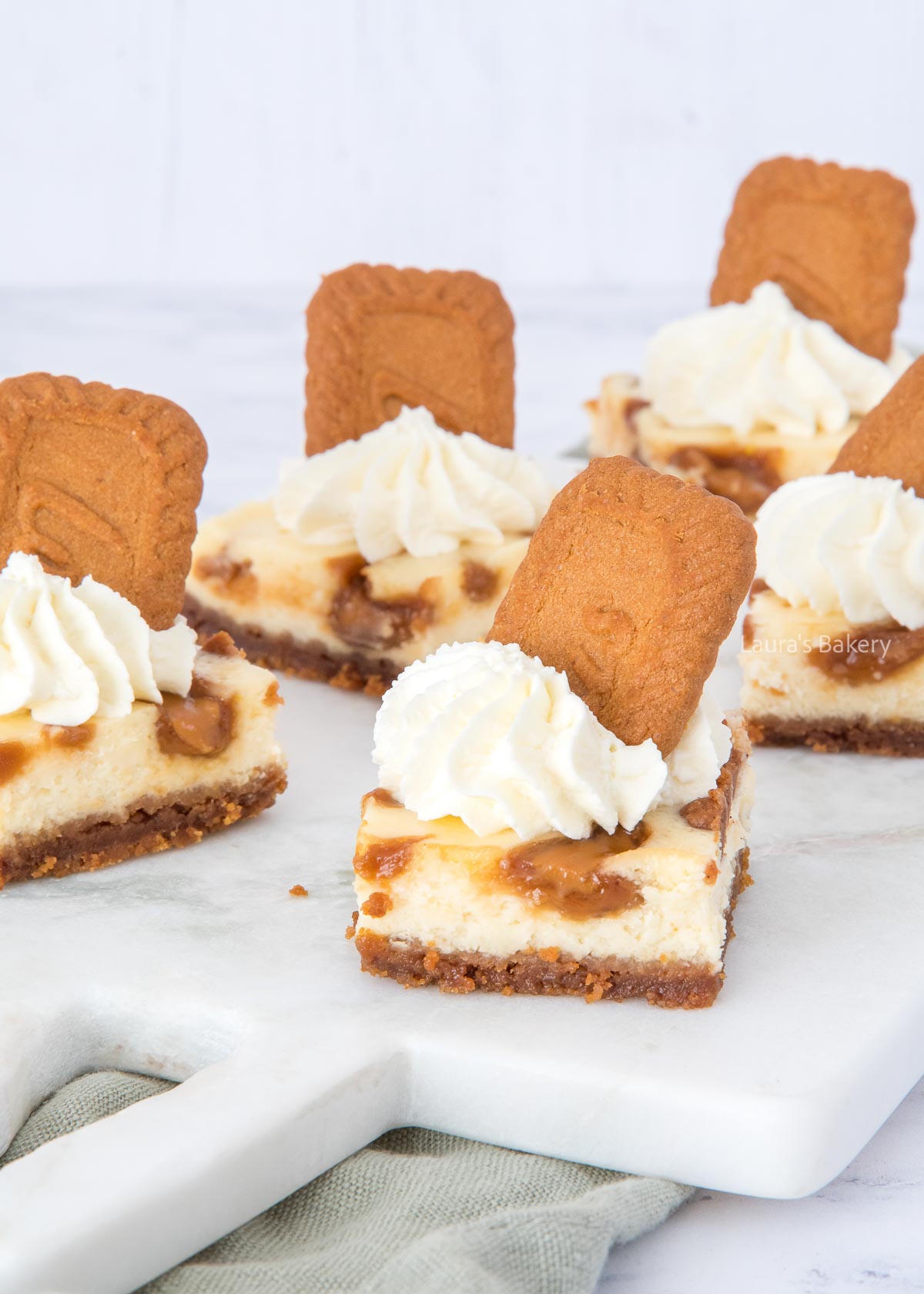 Biscoff Cheesecake Bars