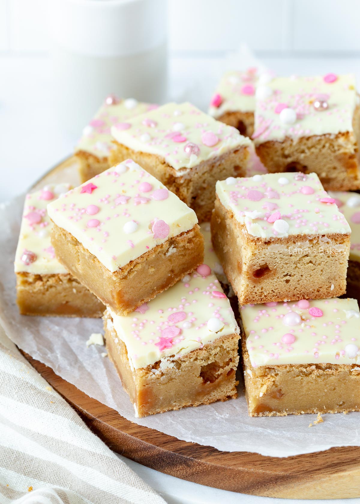 Caramel blondies-2