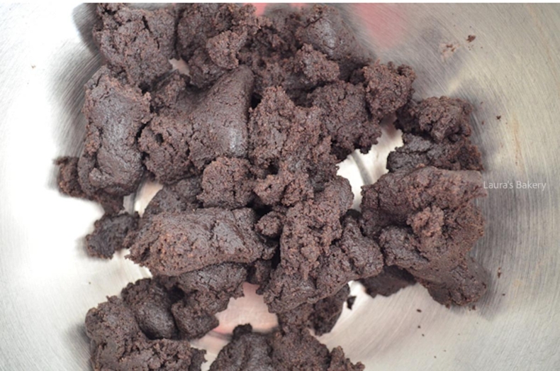 Oreo balls mixture