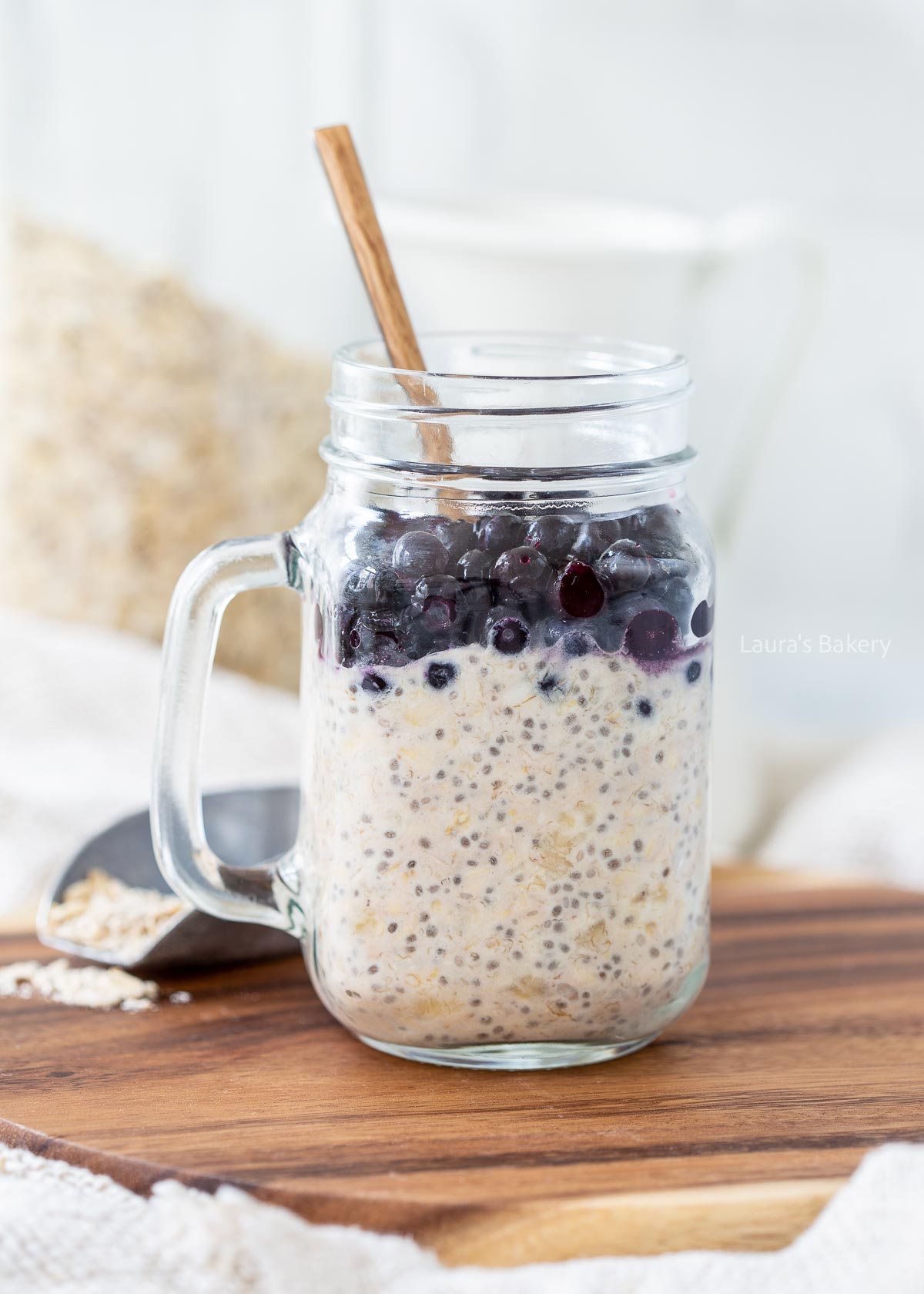 Blueberry Banana Overnight Oats