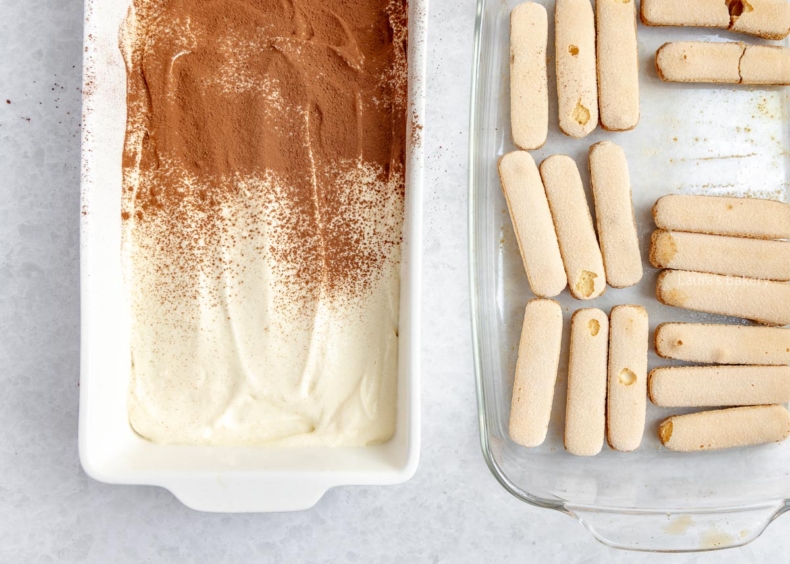 Dus with cocoapowder