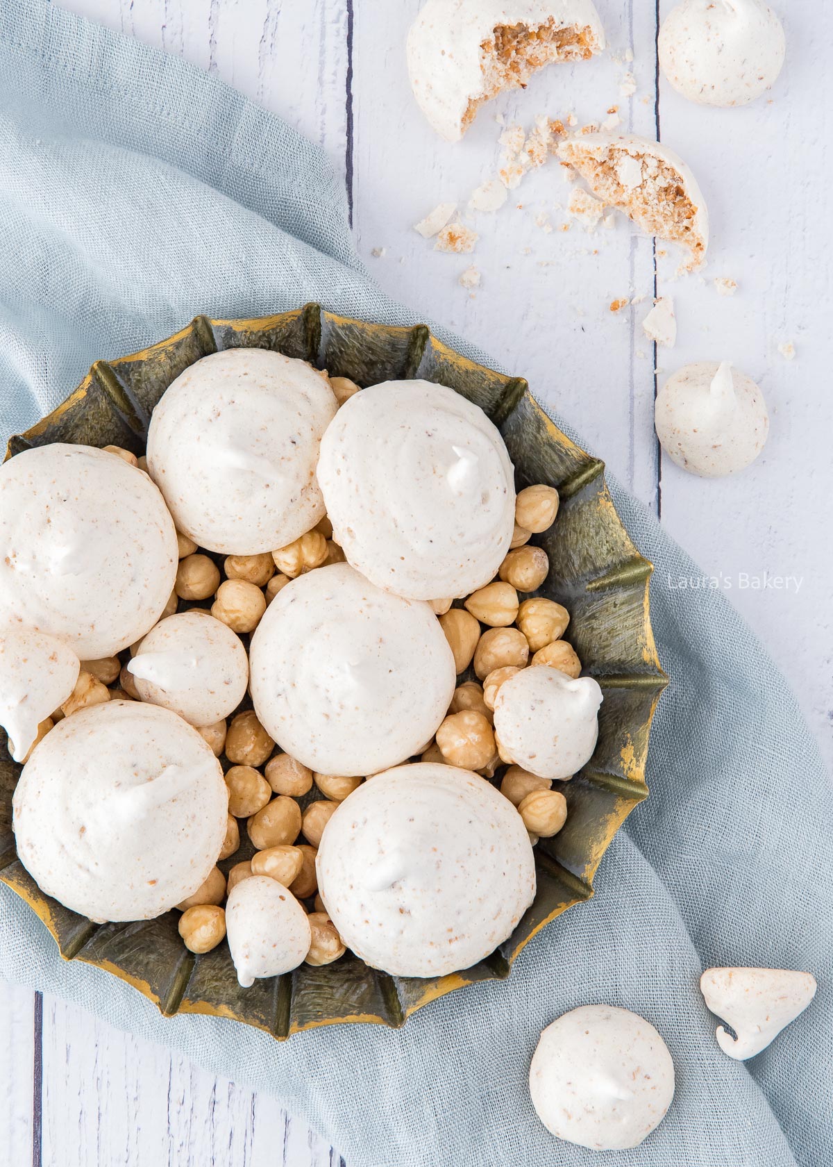 Hazelnut Meringues