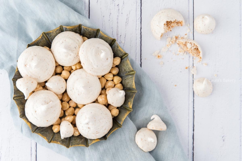 Hazelnut Meringues