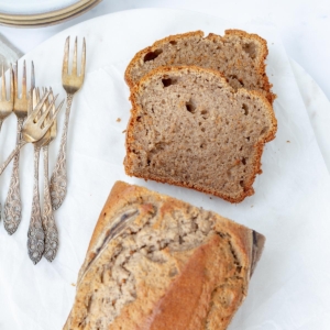 Banana loaf cake