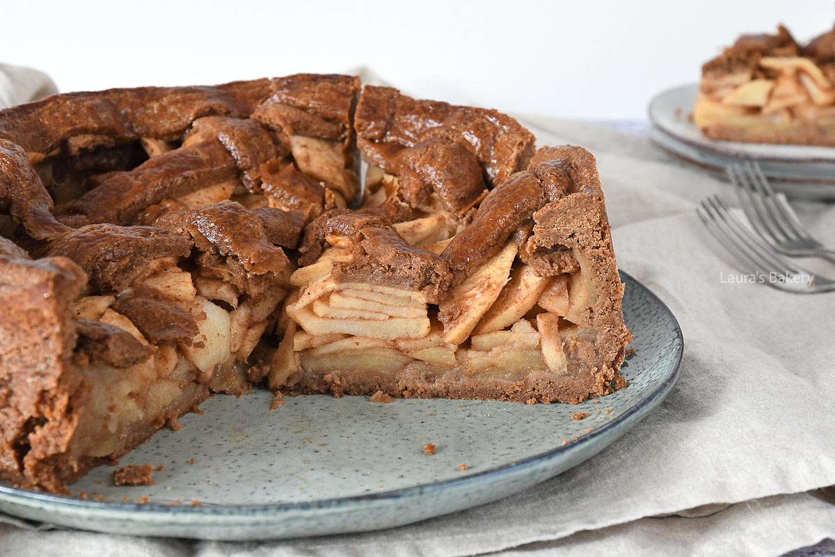 Dutch speculaas apple pie-2