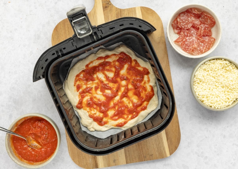 How to make air fryer pizza