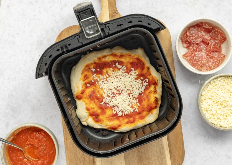 How to make air fryer pizza
