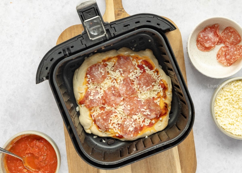 How to make air fryer pizza