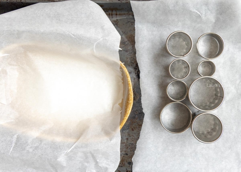 Brush the molds or line with parchment paper